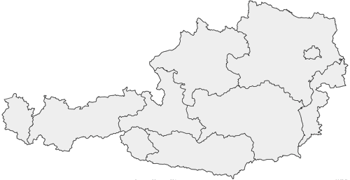 österreich Karte Zum Eintragen | creactie